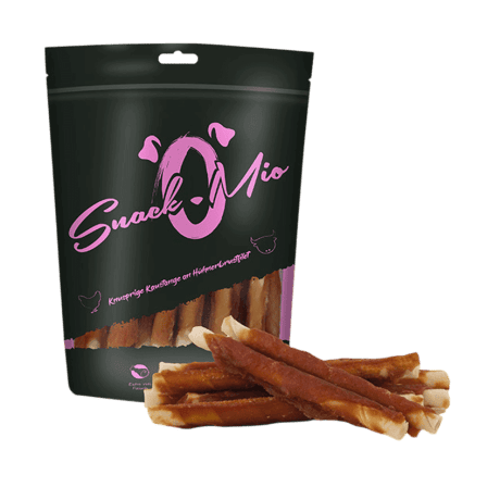 SnackOMio Palitos Crujientes de Pechuga de Pollo Para Perros