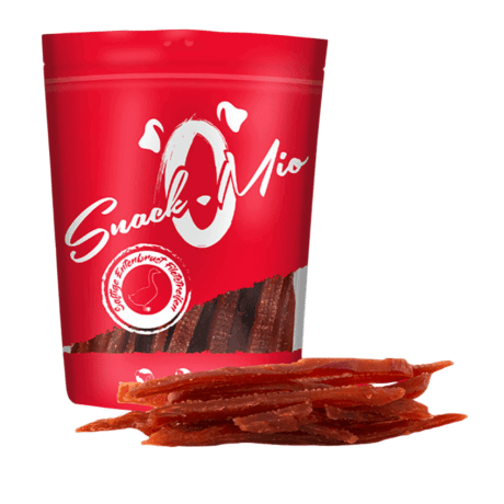 SnackOMio Tiras de Pechuga de Pato 70g Para Perros y Gatos