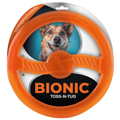 Bionic Toss-N-Tug Juguete Resistente para Perros
