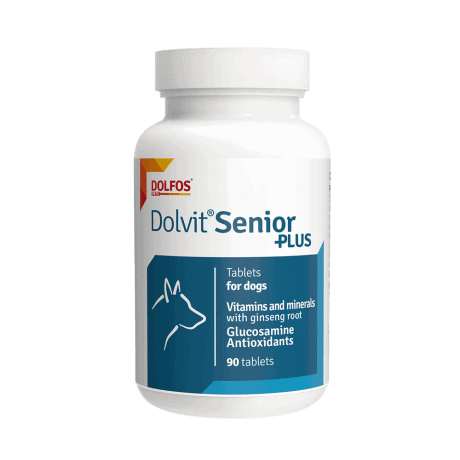 Dolfos Dolvit Senior Plus Suplemento 140gr para perros senior 90 comprimidos