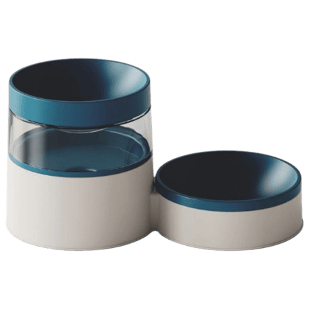 Dispensador Agua y Comedero 2 en 1 para Perros y Gatos () para perro y gato, detalle