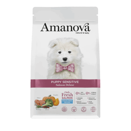 Amanova Grain Free Salmón Puppy Para Cachorros