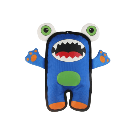 Juguete de Peluche Monstruo Azul 24cm para Perros