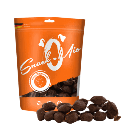 SnackOMio Mini Salchichas de Cabra 125gr Para Perros