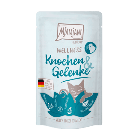 MjAMjAM Wellness Pollo Huesos y articulaciones 125gr Para Gatos