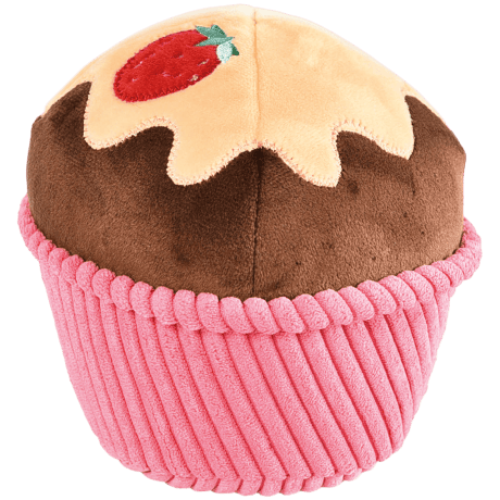 Juguete 2 en 1 cupcake de peluche con pelota interior Premier DOG (14 cm) Para Perros