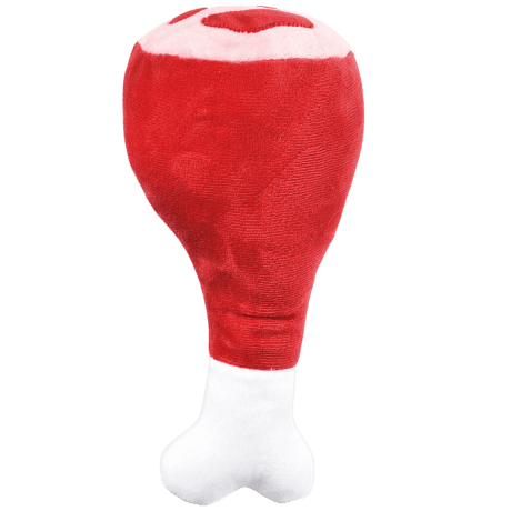 Juguete 2 en 1 Peluche Jam&oacute;n con Hueso sorpresa Premier DOG (20 cm) Para Perros
