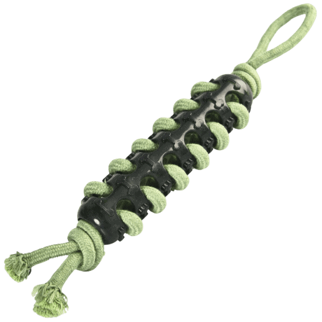 Juguete de cuerda trenzado Strong XT-DOG con mordedor central (46 cm) Para Perros