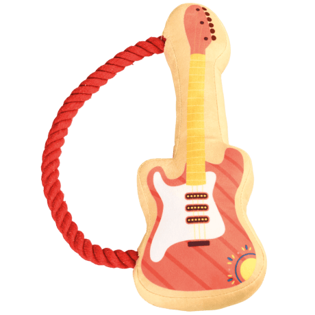 Juguete guitarra naranja Premier DOG (30 cm) Para Perros