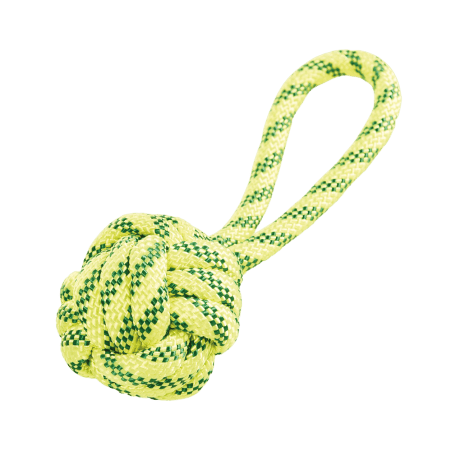 Tirador con pelota dental de cuerda XT-DOG (21 cm) Para Perros