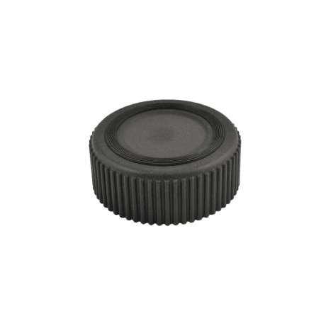 Comedero de Bamb&uacute; Cupcake Negro para perro y gato, detalle