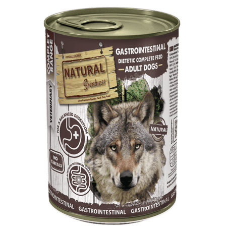 Natural Greatness Gastrointestinal de Pavo y Calabaza 400gr Para Perros