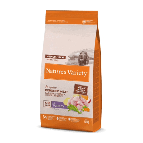 Nature's Variety No Grain Pavo Para Perro Grande Medium Maxi