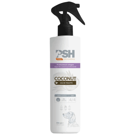 PSH Eau de Toilette Coco 300ml Agua de Colonia para Perros y Gatos