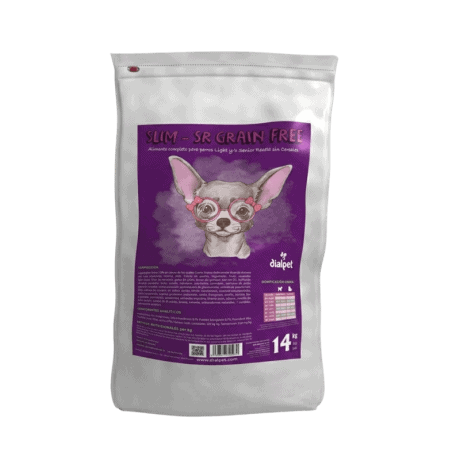 Dialpet Slim Pollo y Pavo Light Grain Free 14Kg para Perros