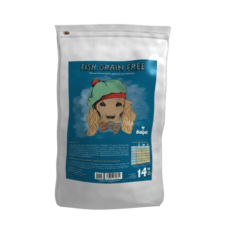 Dialpet Pescado Salmón y Atún Grain Free para Perros