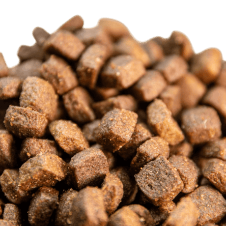Mini Pollo y At&uacute;n Grain Free para perro, detalle