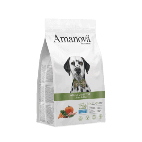 Amanova Grain Free Conejo con Calabaza Para Perros