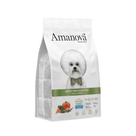 Amanova Grain Free Conejo con Calabaza Para Perros Mini
