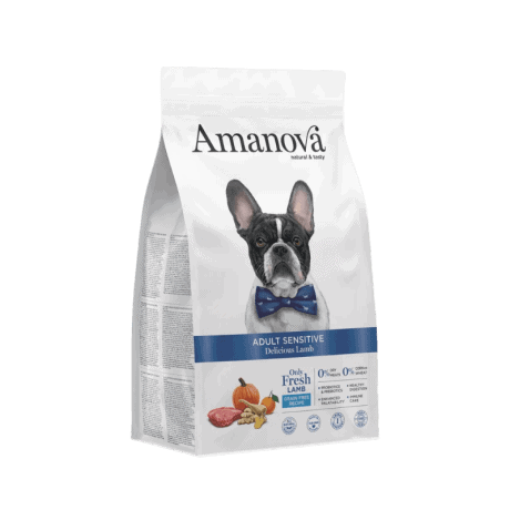 Amanova Grain Free Cordero con Calabaza Para Perros