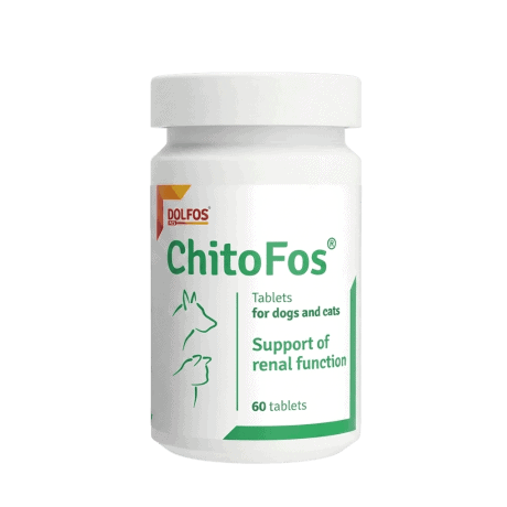 Dolfos Chitofos estimula la función renal 60 comprimidos 60gr Para Perros y Gatos