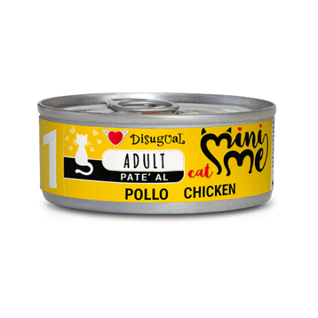 Disugual MiniMe Paté Pollo 85gr Para Gatos