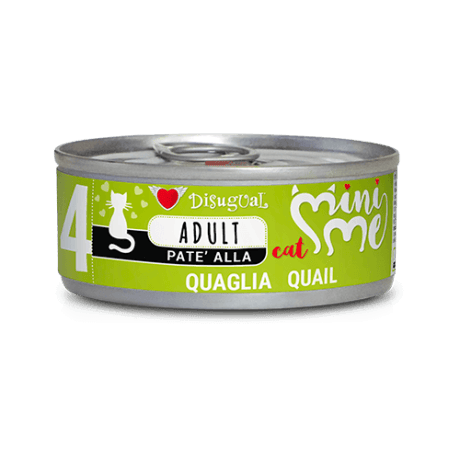 Disugual MiniMe Paté Codorniz 85g Para Gatos