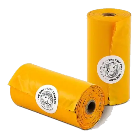 Bolsas biodegradables para perro, detalle