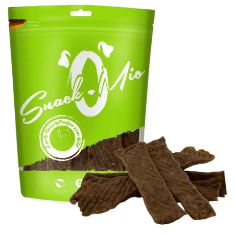 Tiras de Ciervo SnackOMio Snack Natural 125gr para Perros
