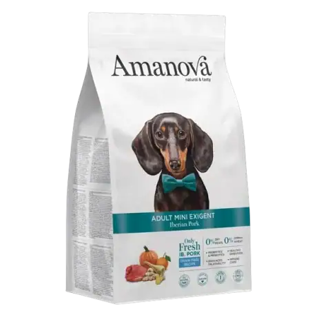 Amanova Grain Free Cerdo Ibérico con Calabaza Para Perros Mini