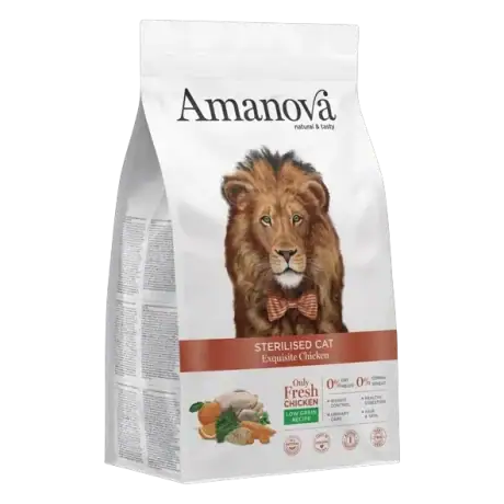 Amanova Pollo Para Gatos Esterilizados