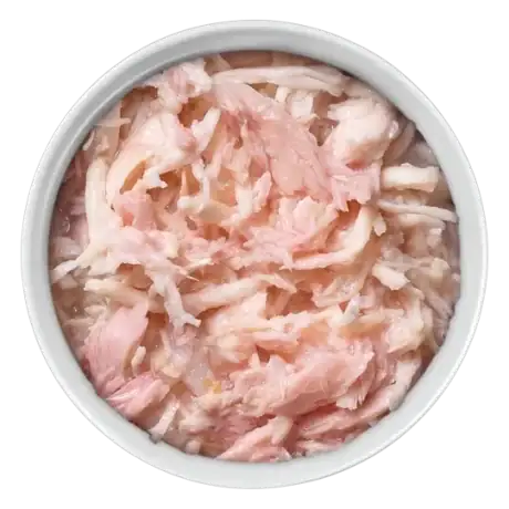 Lata de comida húmeda Amanova natural & tasty para gatos de pollo y atún