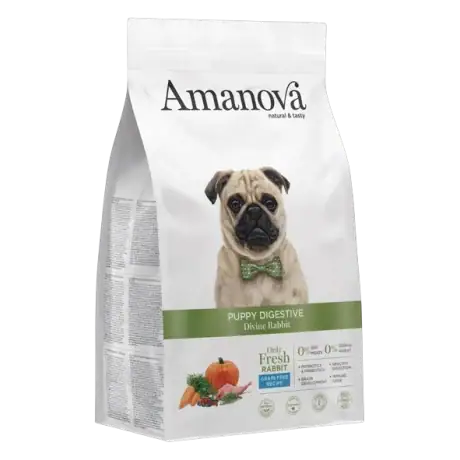 Amanova Grain Free Conejo Puppy Para Cachorros