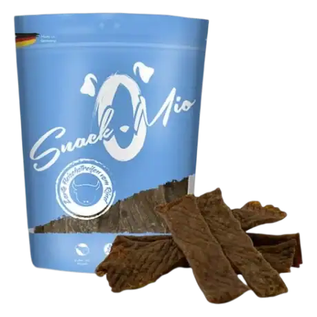SnackOMio Tiras de Carne de Ternera 125gr Para Perros y Gatos