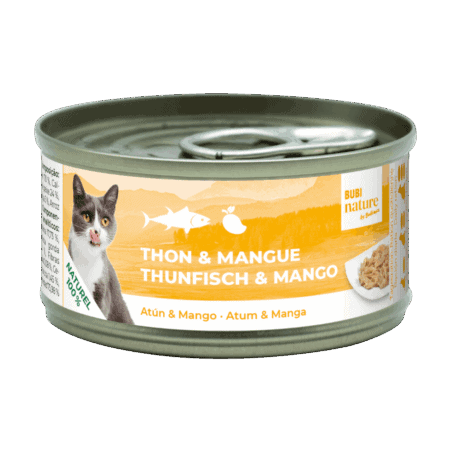 Bubi Nature Atún y Mango 70gr para gatos
