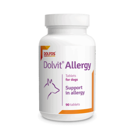 Dolfos Dolvit Allergy Suplemento para Alergias 90 comprimidos 90gr Para Perros
