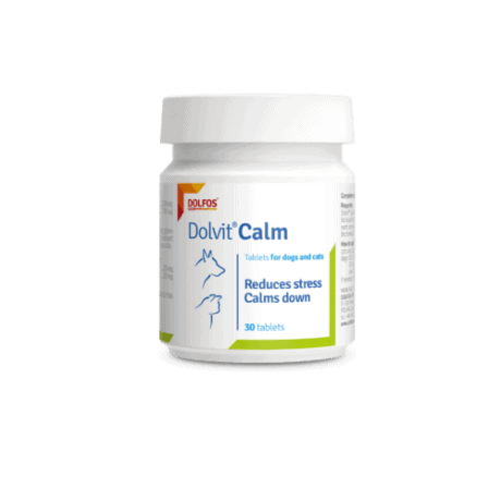 Dolfos Dolvit Calm Suplemento calmante 30 comprimidos 30gr Para Perros
