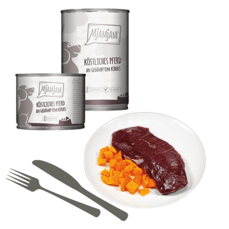 MjAMjAM Caballo con Calabaza Paté Para Perros