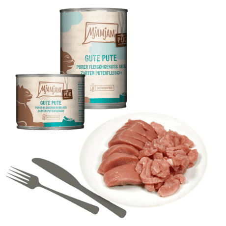 MjAMjAM Puro Pavo Paté Para Gatos