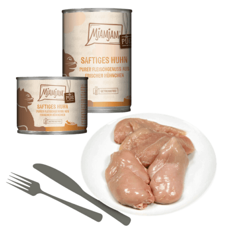 MjAMjAM Puro Pollo Paté Para Gatos