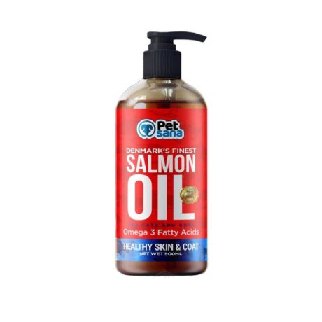 Pet Sana Aceite de Salmón 500ml Para Perros y Gatos