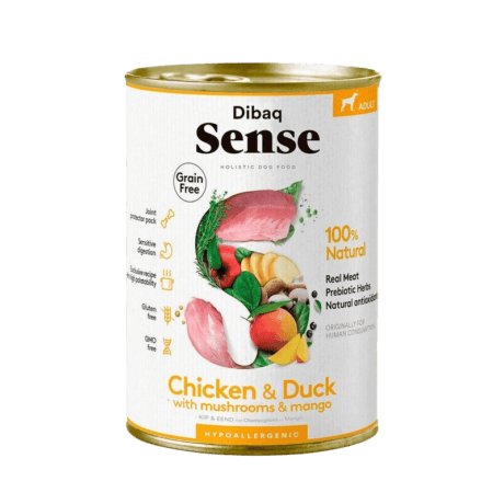 Dibaq Sense Pollo y Pato Pat&eacute; 380gr Para Perro
