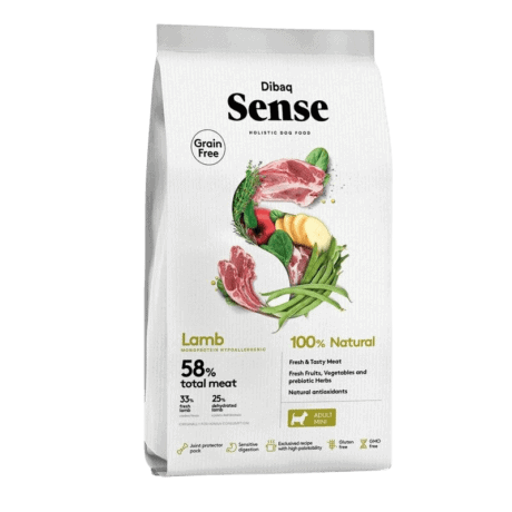 Dibaq Sense Grain Free Cordero Croqueta Mini Para Perro