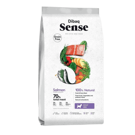 Dibaq Sense Grain Free Salm&oacute;n Croqueta Mini Para Perro