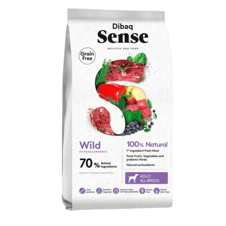 Dibaq Sense Grain Free Jabal&iacute; y Ciervo Para Perro