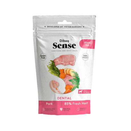 Dibaq Sense Snack Cerdo Dental 100g Para Perro