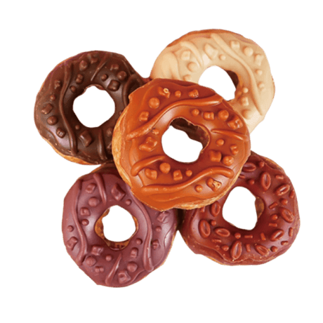 Donut glaseado Snack Para Perros