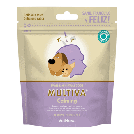 Vetnova Multiva Calming Favorece la Calma y La Relajaci&oacute;n Para Perros Peque&ntilde;os