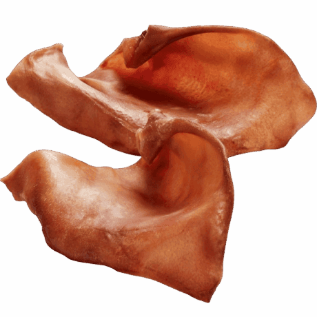 Oreja de Cerdo Sin Pelo 1 Unidad Snack Natural Para Perros