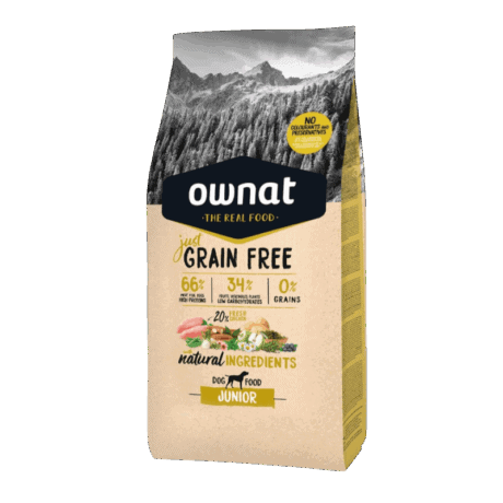 Ownat Just Grain Free Pollo Junior Para Perros